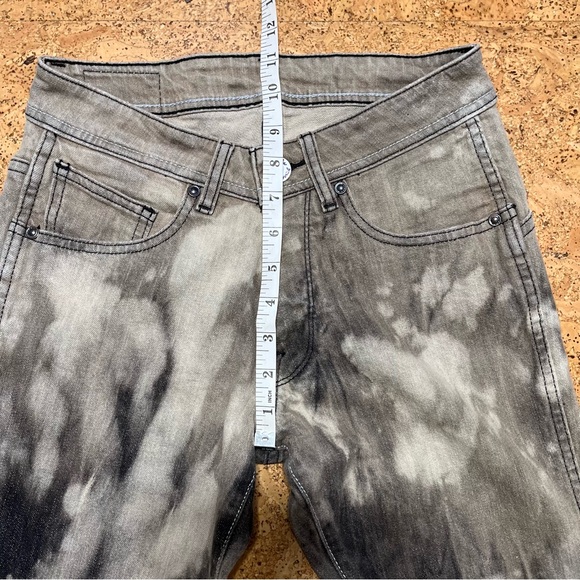 Volcom Stone Boardwear Vintage Tie Dye Acid Wash Jeans In Brown Sz 30 - Picture 13 of 15